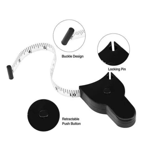 SlimShape™ – Automatisch Inklapbaar Meetlint voor Nauwkeurige Metingen [50% Korting]