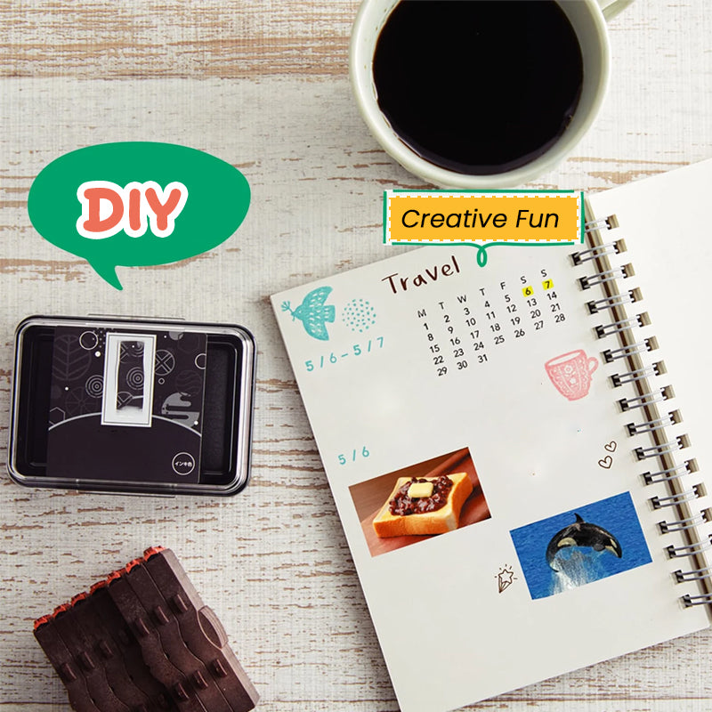 TimeBlocks™ Kalenderstempel – Creatieve Dagplanning voor Journal & Planner