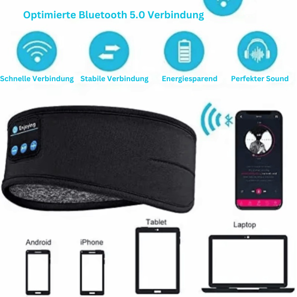 SleepTune™ – Bluetooth-slaapmasker voor een ontspannen en herstellende slaap [1 + 1 Gratis]
