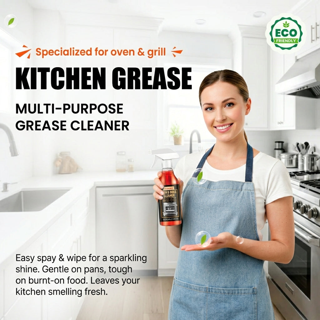 GreaseOff – Krachtige Oven- & Vettreiniger voor Makeloos Schone Keukens | 50% Korting