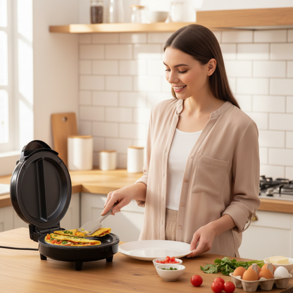 DualCook™ – Dubbelzijdige Ontbijtmaker | Snel & Gelijkmatig Bakken