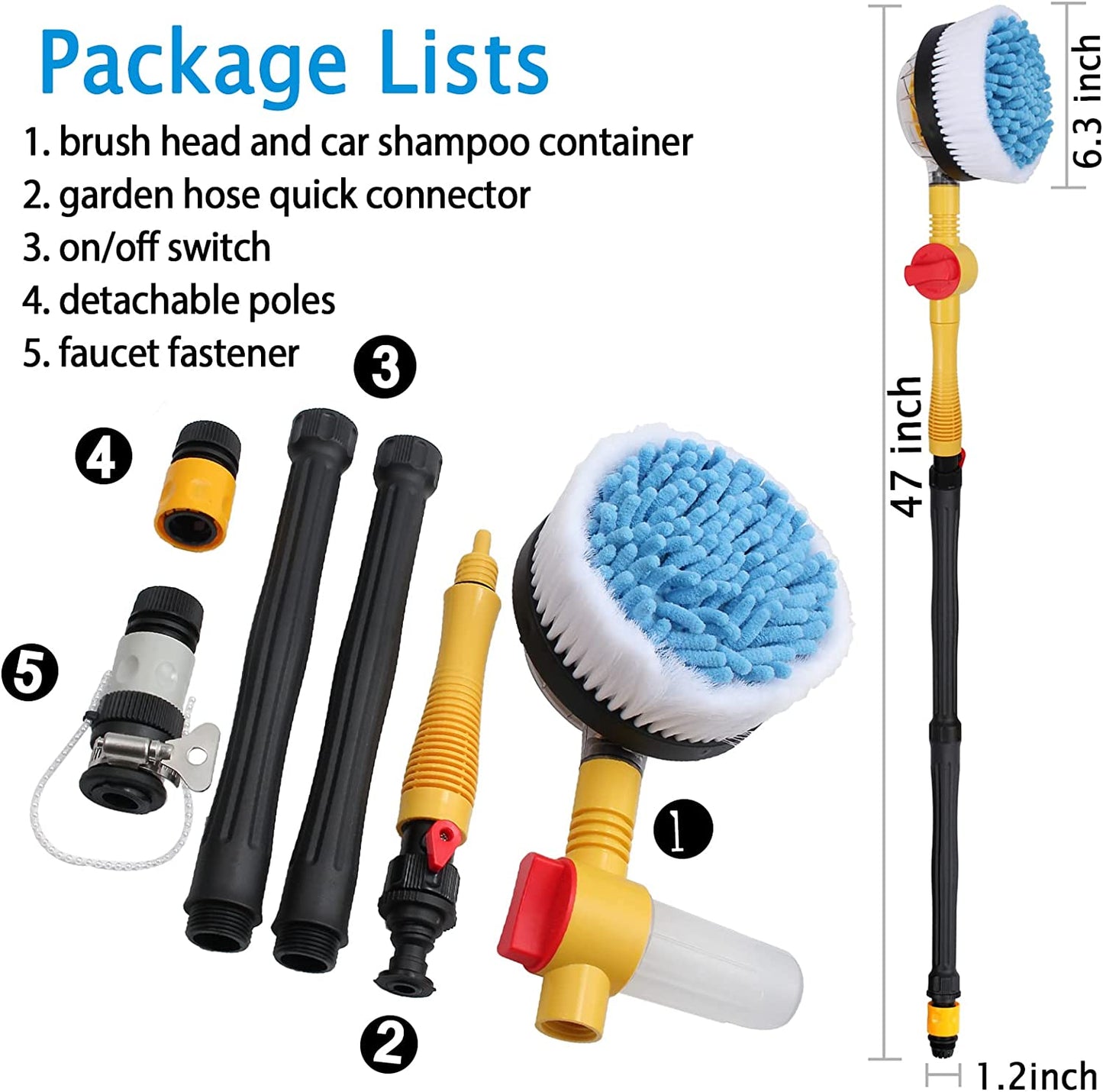 SpinClean™ - Nieuwe zelfroterende motor voor wasstraatvodden [50% Korting]