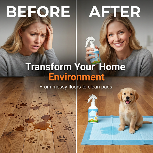 PurePaws™ Toilettraining Spray voor Honden & Katten – 300 ml