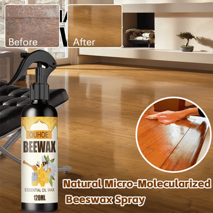 BeeShine™ Bijenwas Houtverzorgingsspray – Glans & Bescherming [1+1 Gratis]