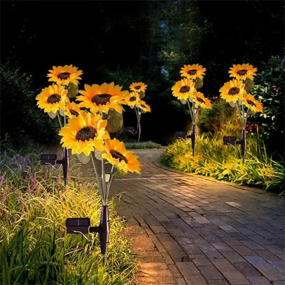GardenRadiance Zonnebloemlichten op Zonne-energie – Sfeervolle Tuinverlichting