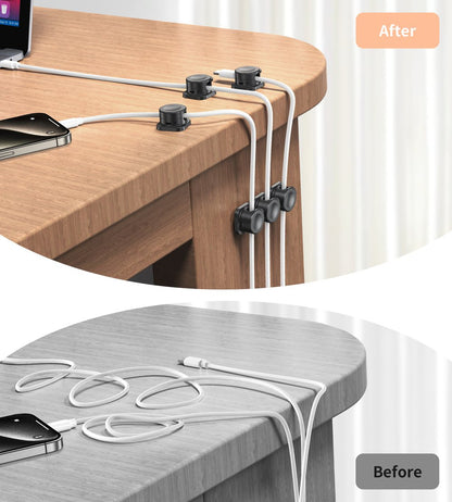 MagnoClip™ - 12 magnetische kabelklemmen [6 + 6 Gratis]