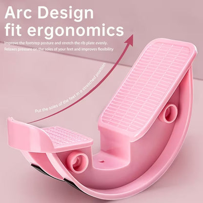 FlexiGlide™ – Verstelbare Rekband met Antislip Pedalen voor Stretching & Mobiliteit