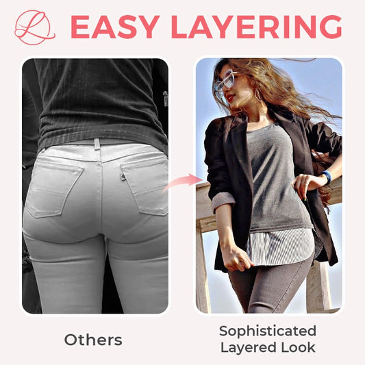 LaziLayer™ – Shirtverlenger voor veelzijdige looks [50% Korting]