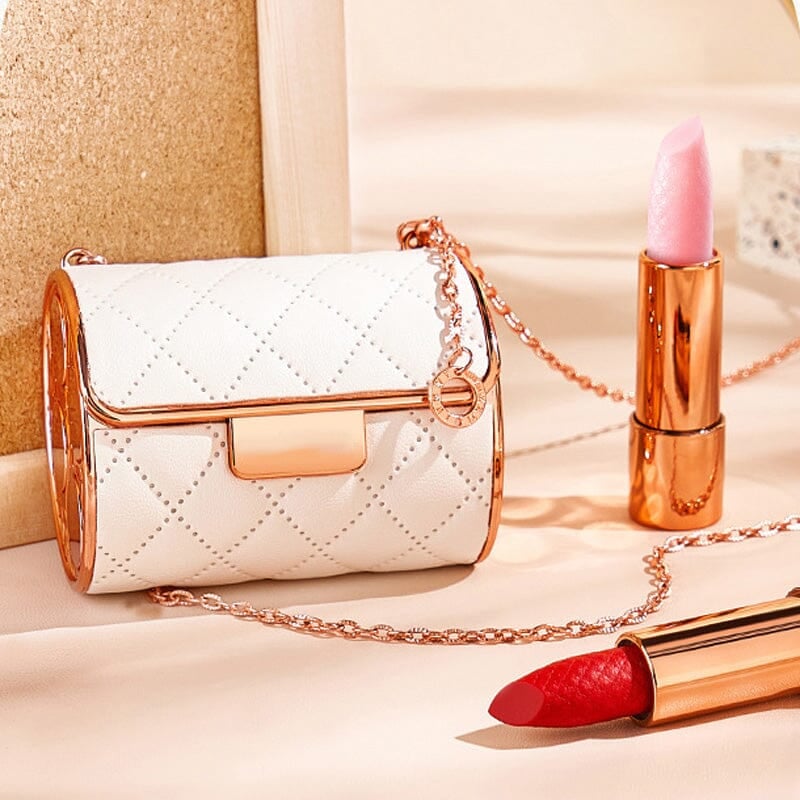 GlossBag™ - Fluwelen matte lippenstift set met kettingtasje [50% Korting]