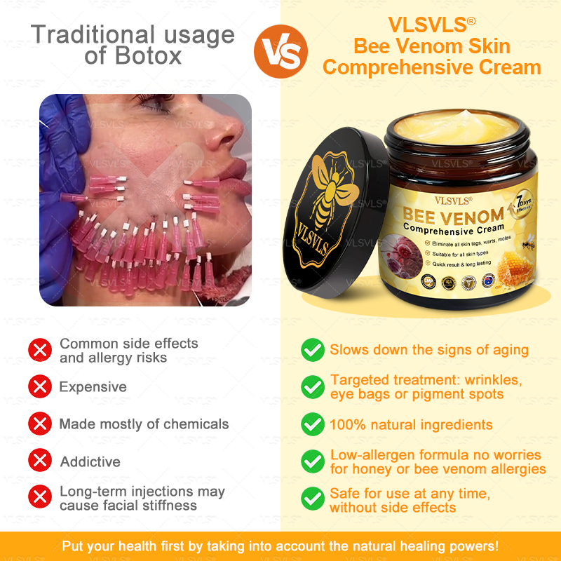 Venolia™ – Verstevigende anti-verouderingscrème met bijengifpeptiden [1 + 1 Gratis]