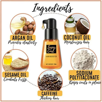 1 + 1 Gratis | CurlMagic™ Krulverstevigende Booster Olie | Laatste dag korting