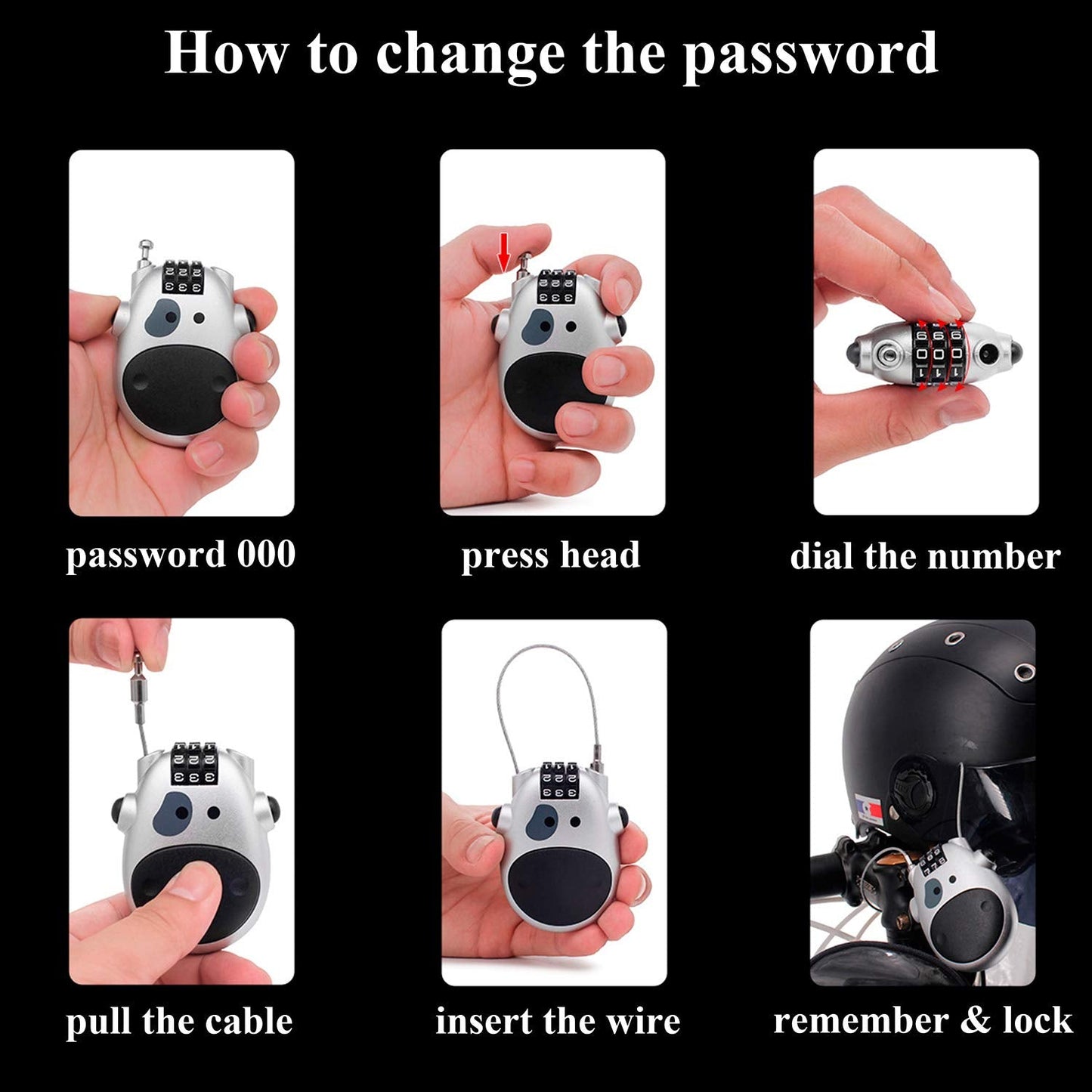 IronGrip™ Draagbaar anti-diefstal Slot