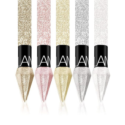 DiamondGlam™ Vloeibare Eyeliner – Waterproof met Parelglans Effect