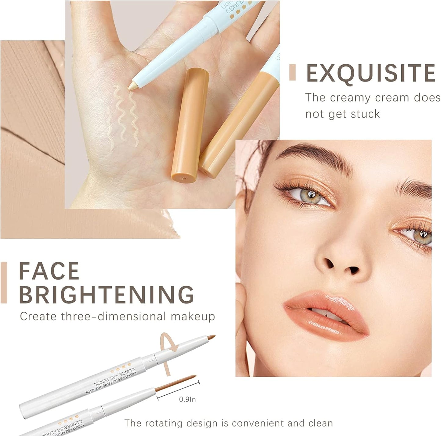ConcealPro – Watervaste Concealer Stick voor een Vlekkeloze Huid [1+1 Gratis]