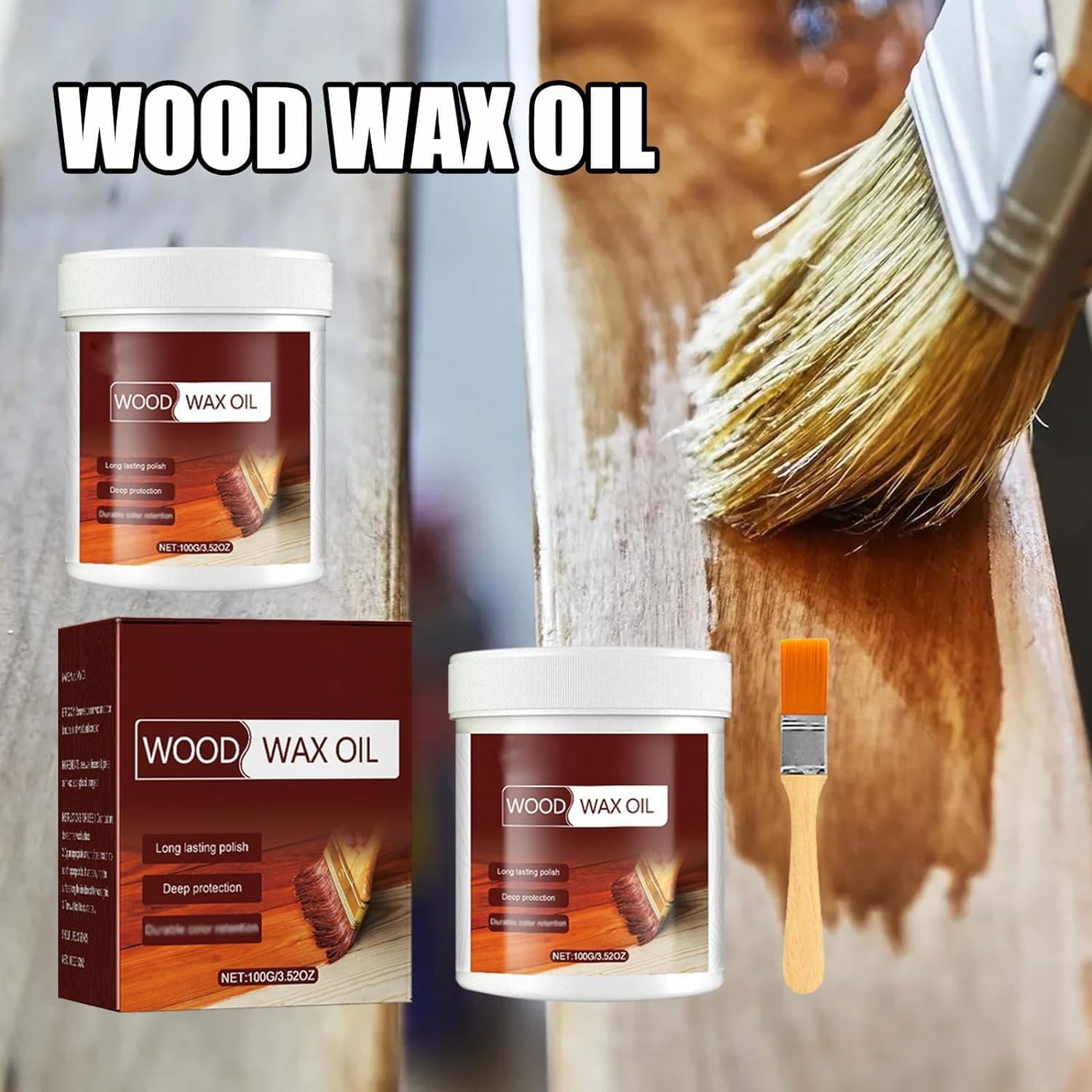 WoodWax™ – Beschermt je hout en geeft een langdurige, stralende glans [1 + 1 Gratis]