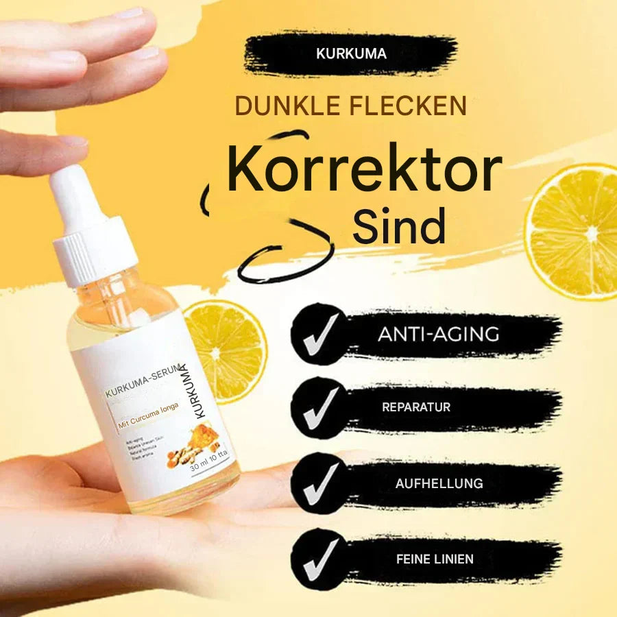 Radiana™ - Serum voor correctie van donkere vlekken met kurkuma [1 + 1 Gratis]