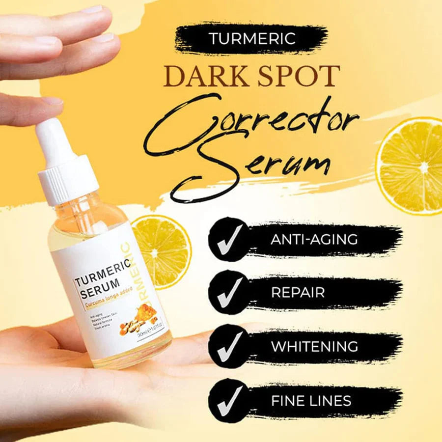 1 + 1 Gratis | VitalGlow™ – Dunkle Flecken korrigierendes Kurkuma-Serum [Laatste dag korting]