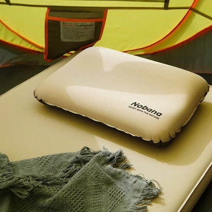 AeroRest™ – Ergonomisch Opblaasbaar Reiskussen voor Optimale Neksteun