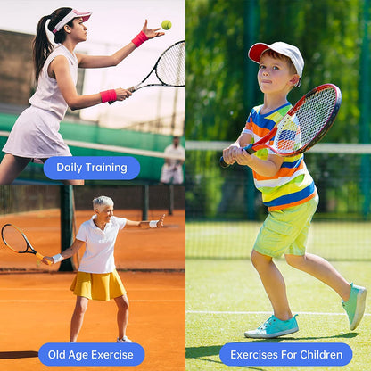 SoloRally™ – Tennis Trainer voor effectieve training zonder partner en verbetering van techniek [50% Korting]