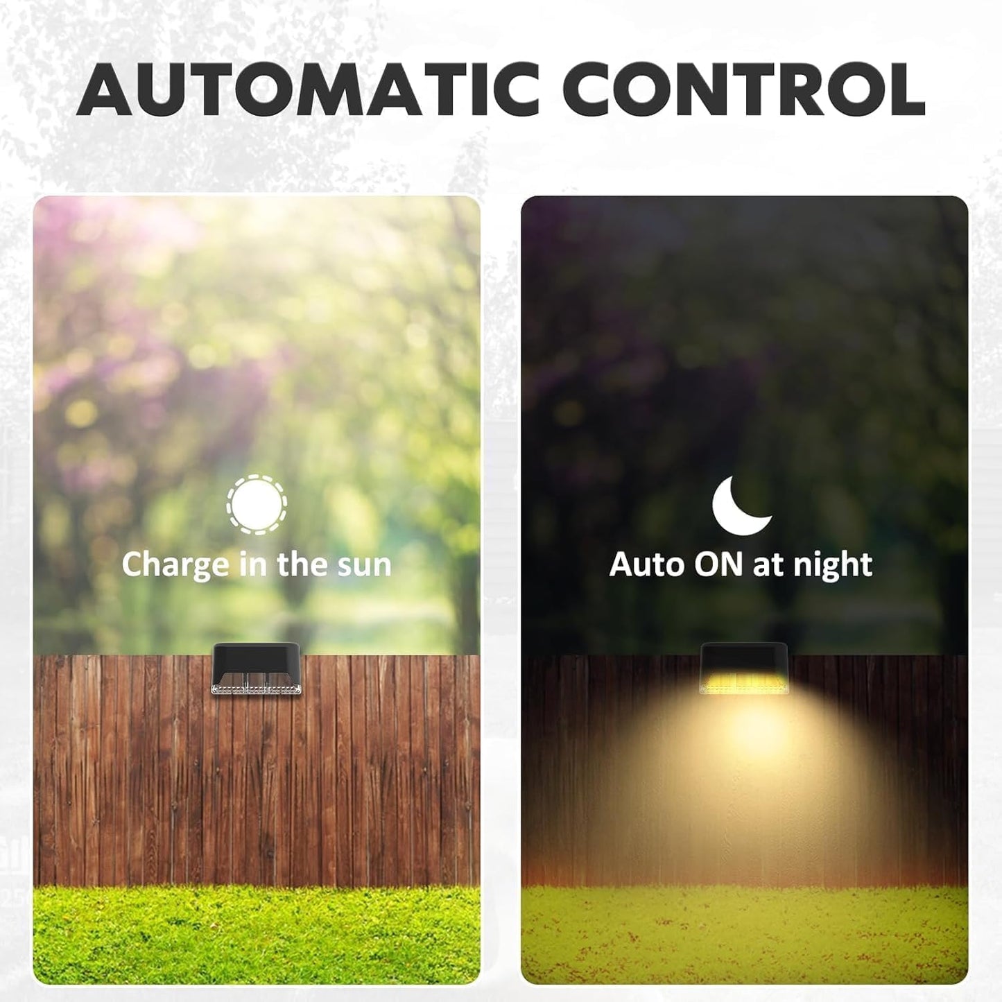 SolarLume™ - Set van 4 solar terraslampen - Weerbestendige buitenverlichting [2 + 2 Gratis]