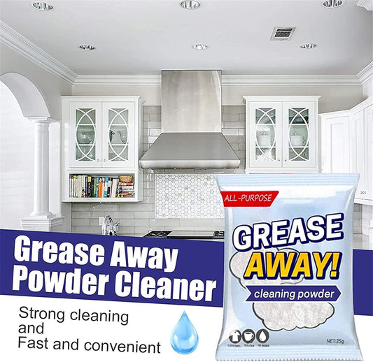 GreaseAway™ – Vlekkenverwijderaarpoeder, krachtig, effectief & snelwerkend [50% Korting]