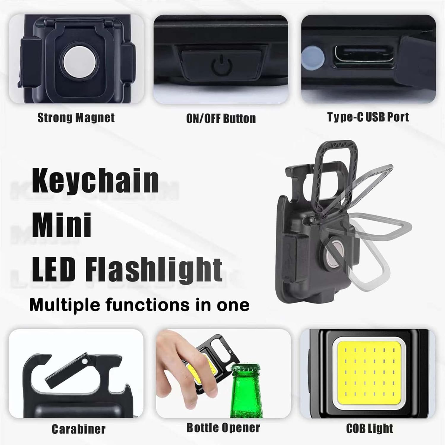 ChainLight™ - Multifunctionele draagbare, oplaadbare noodverlichting [1 + 1 Gratis]
