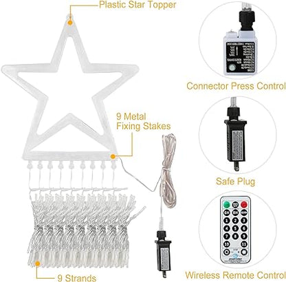 MerryGlow™ – Veelkleurige LED-kerstbomen | 50% korting