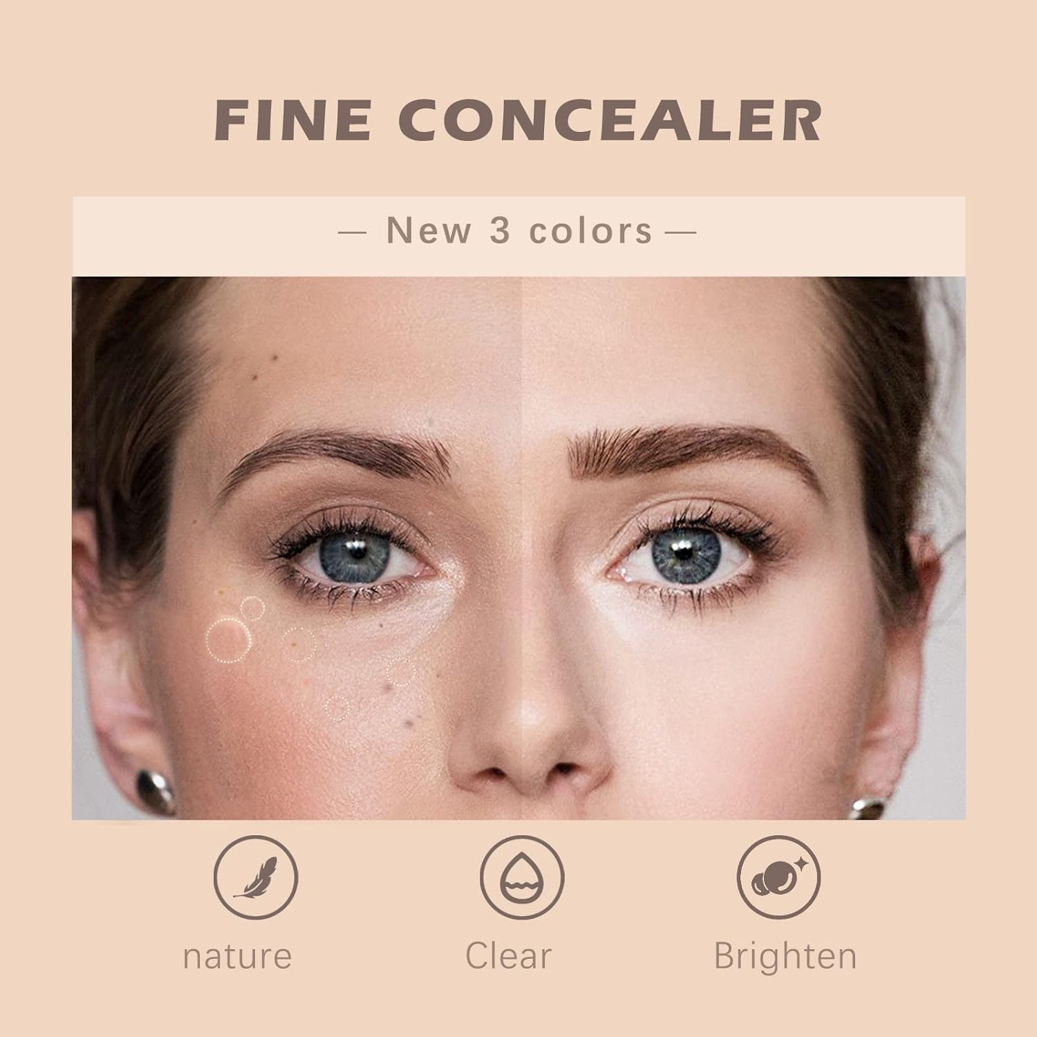 ConcealPro™ – Concealerstick voor een vlekkeloze, egale huid [1 + 1 Gratis]