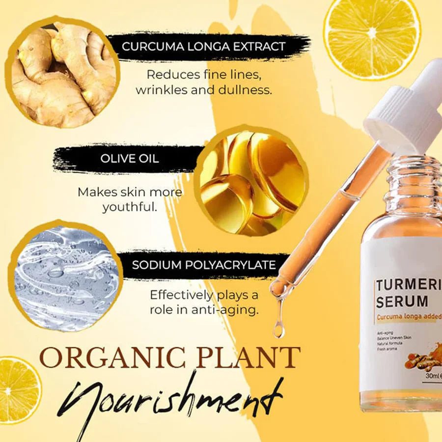 1 + 1 Gratis | VitalGlow™ – Dunkle Flecken korrigierendes Kurkuma-Serum [Laatste dag korting]