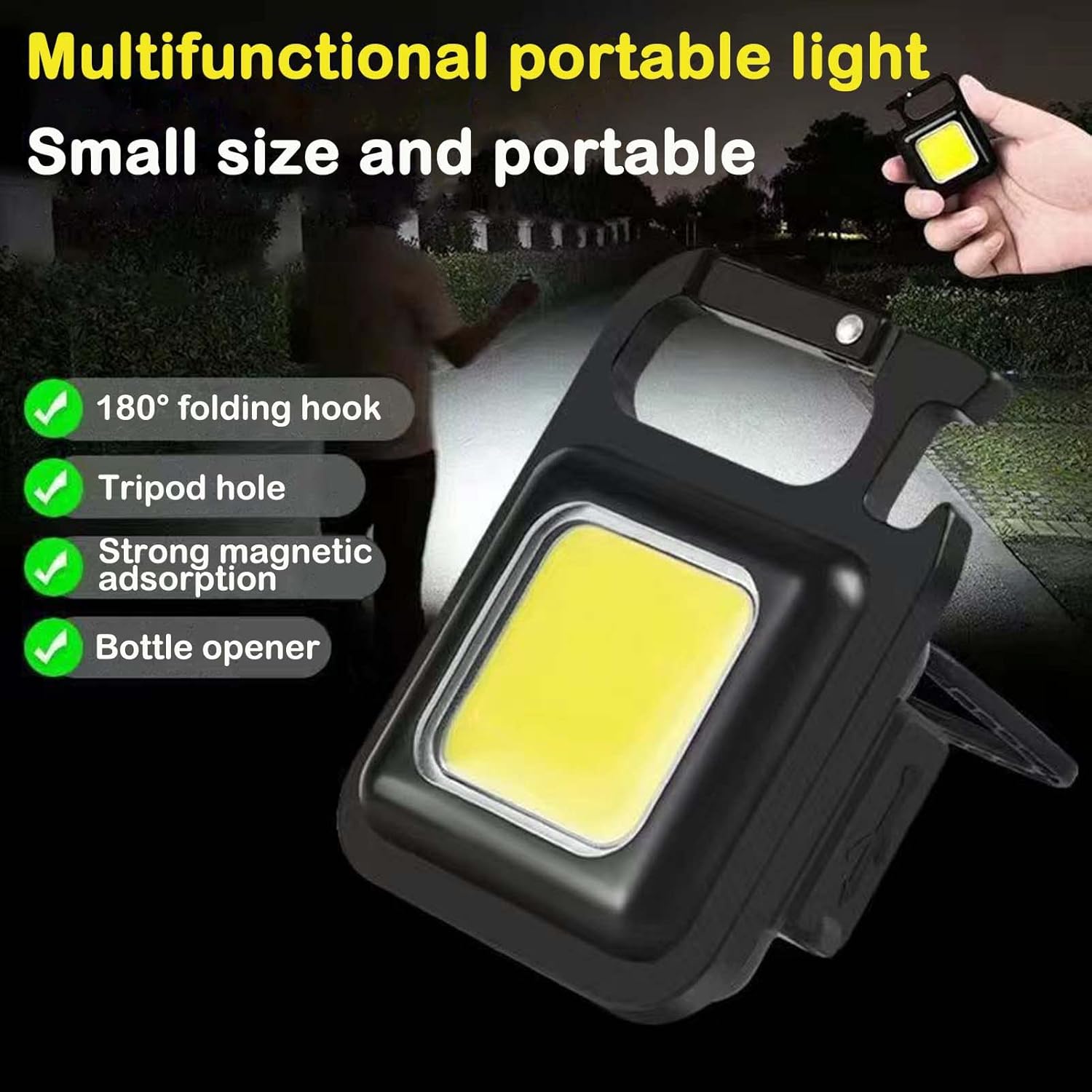 ChainLight™ - Multifunctionele draagbare, oplaadbare noodverlichting [1 + 1 Gratis]