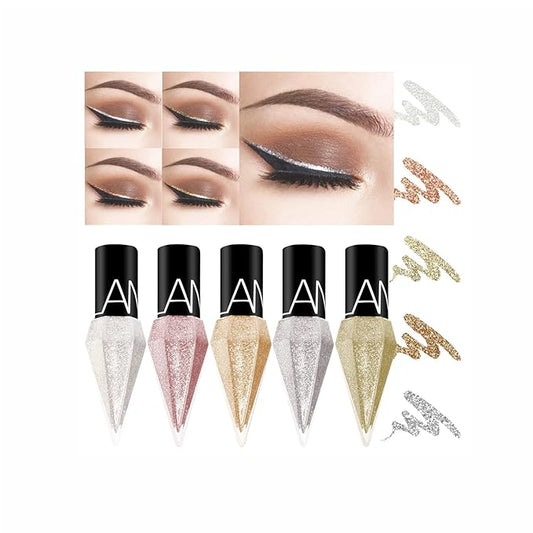 DiamondGlam™ – Vloeibare eyeliner voor precieze lijnen en sprankelende glamour [1 + 1 Gratis]