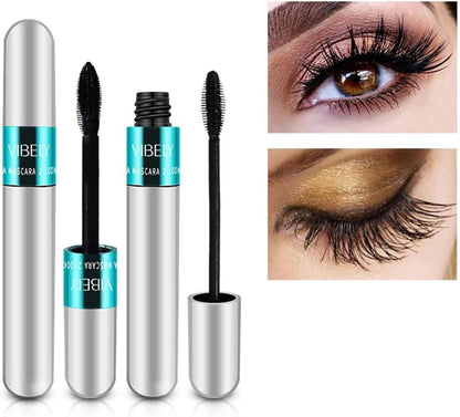 Vibely™ - Waterproof Mascara Met Twee Borsteltjes Voor Volume [1 + 1 Gratis]