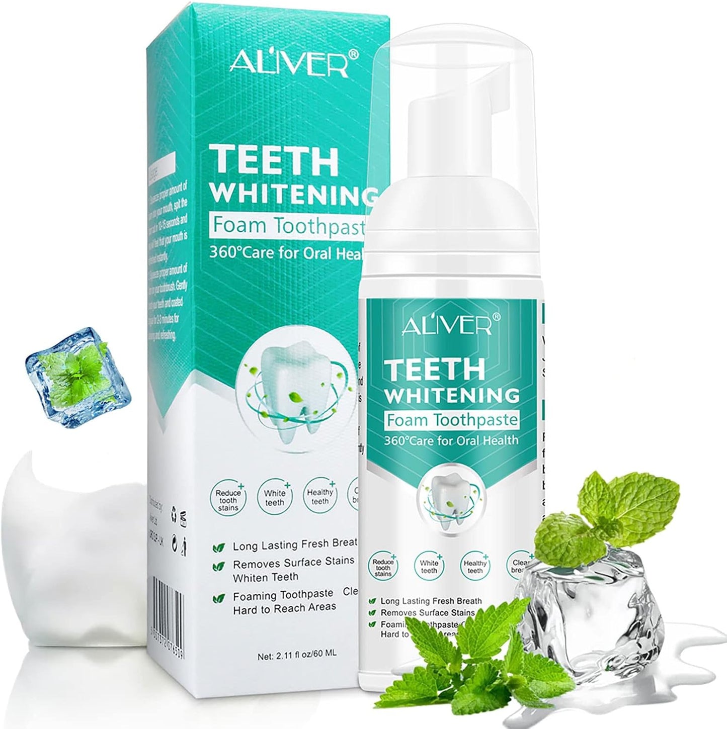 JustWhite™ – Verwijdert vlekken & verhelderend, frisse adem & natuurlijk veilig [1 + 1 Gratis]