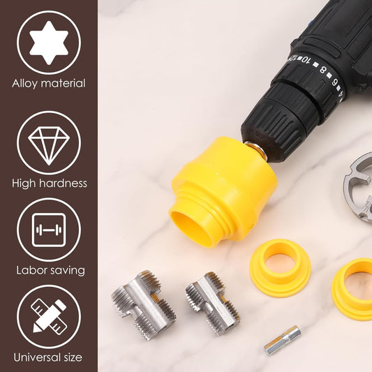 Rotex – PVC-Schroefdraad snijder voor nauwkeurige en schone schroefdraadbewerking efficiënt [50% Korting]