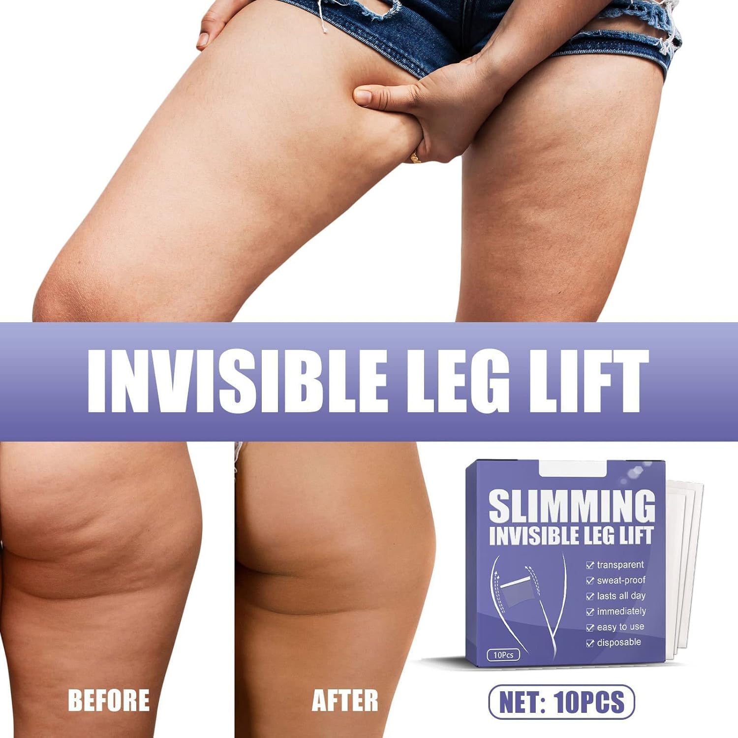 1 + 1 Gratis | ThighLift™ De Onzichtbare Beauty-Hack voor Strakkere Huid! [Laatste Dag Korting]