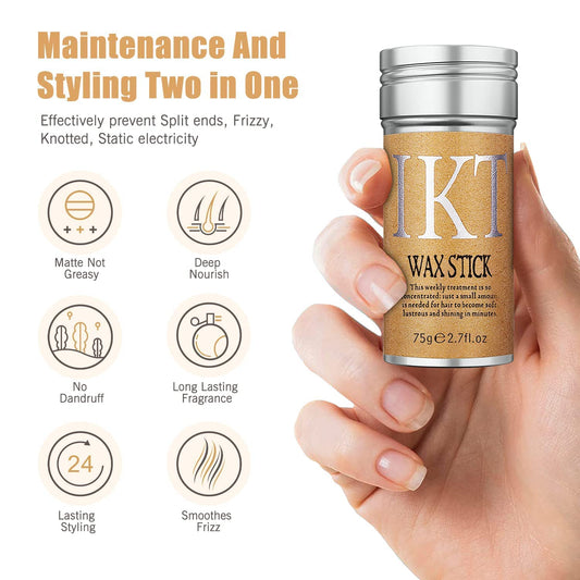 StyleStick™ – Anti-frizz haarstick voor glad, verzorgd haar & een perfecte haarlijn [1 + 1 Gratis]