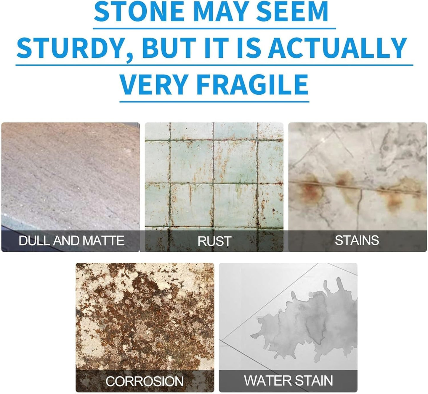 Stainoff™ – Natuursteen Vlekkenreiniger | Roest & Oxidatie Weg [1+1 Gratis]