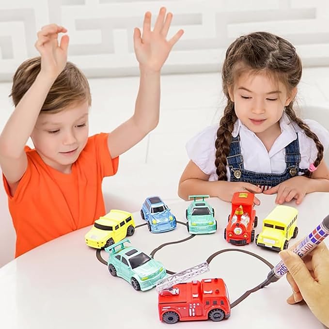 TraceRide™ – Traceerbare speelgoedauto met inductieve toverstift [50% Korting]