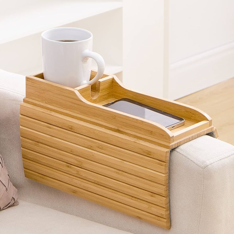 SofaTray™ – Praktische bekerhouder & tafelblad in één [50% Korting]
