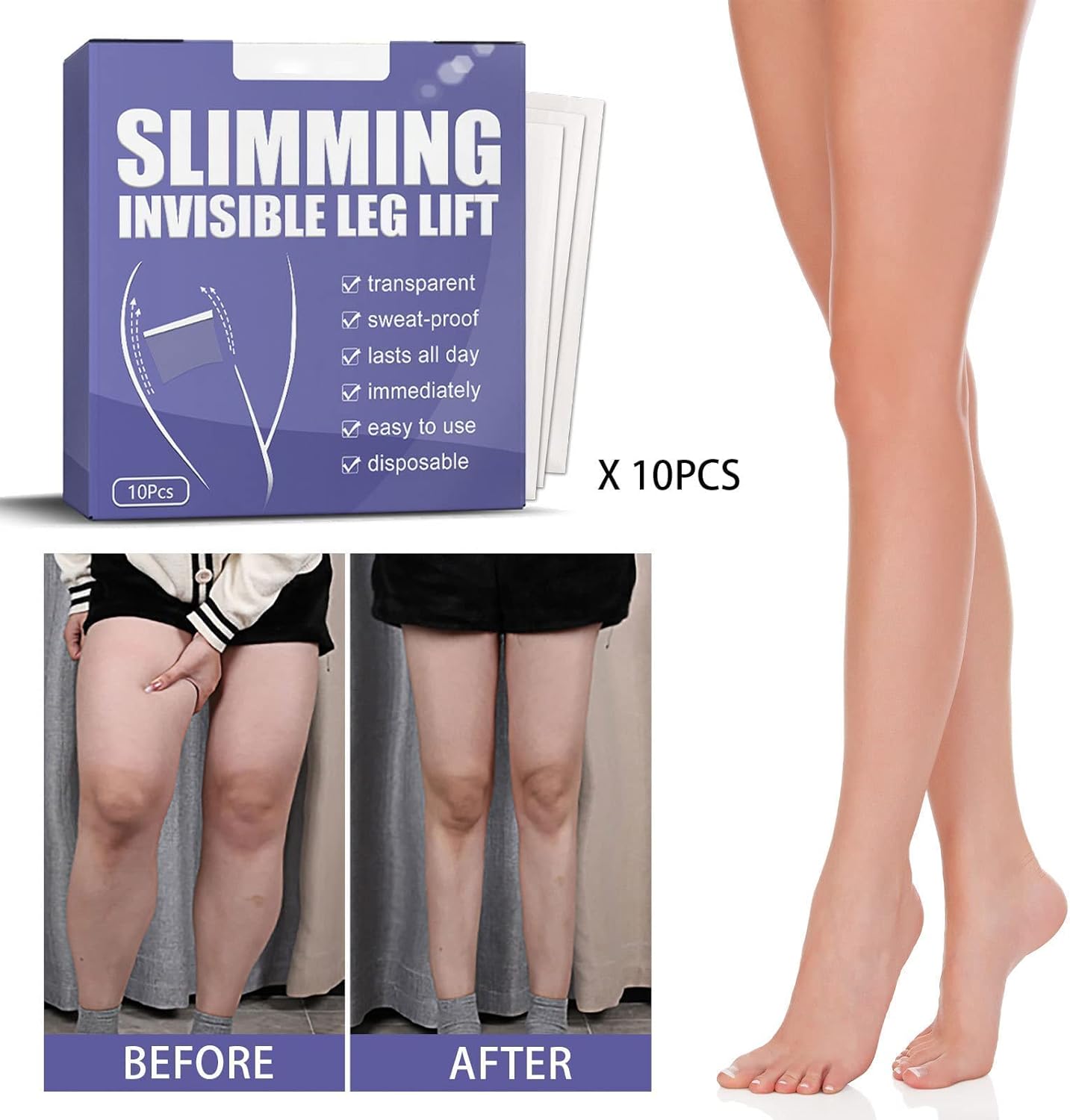 1 + 1 Gratis | ThighLift™ De Onzichtbare Beauty-Hack voor Strakkere Huid! [Laatste Dag Korting]