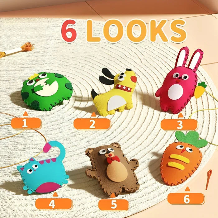 50% Korting | SewPals™ - Leuk doe-het-zelf naaipakket voor kinderen [Laatste dag korting].