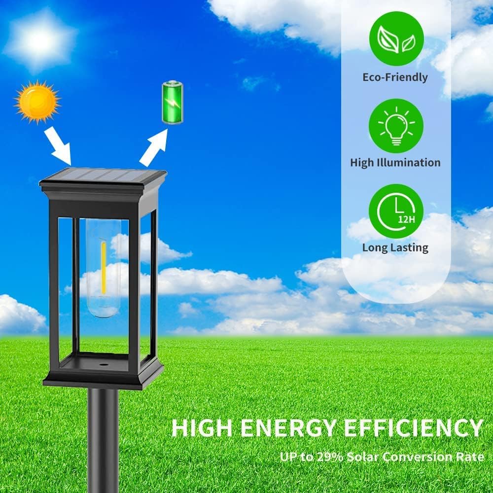 SolarPath™ – Zonne-tuinlampen met warm wit licht en efficiëntie [50% Korting]