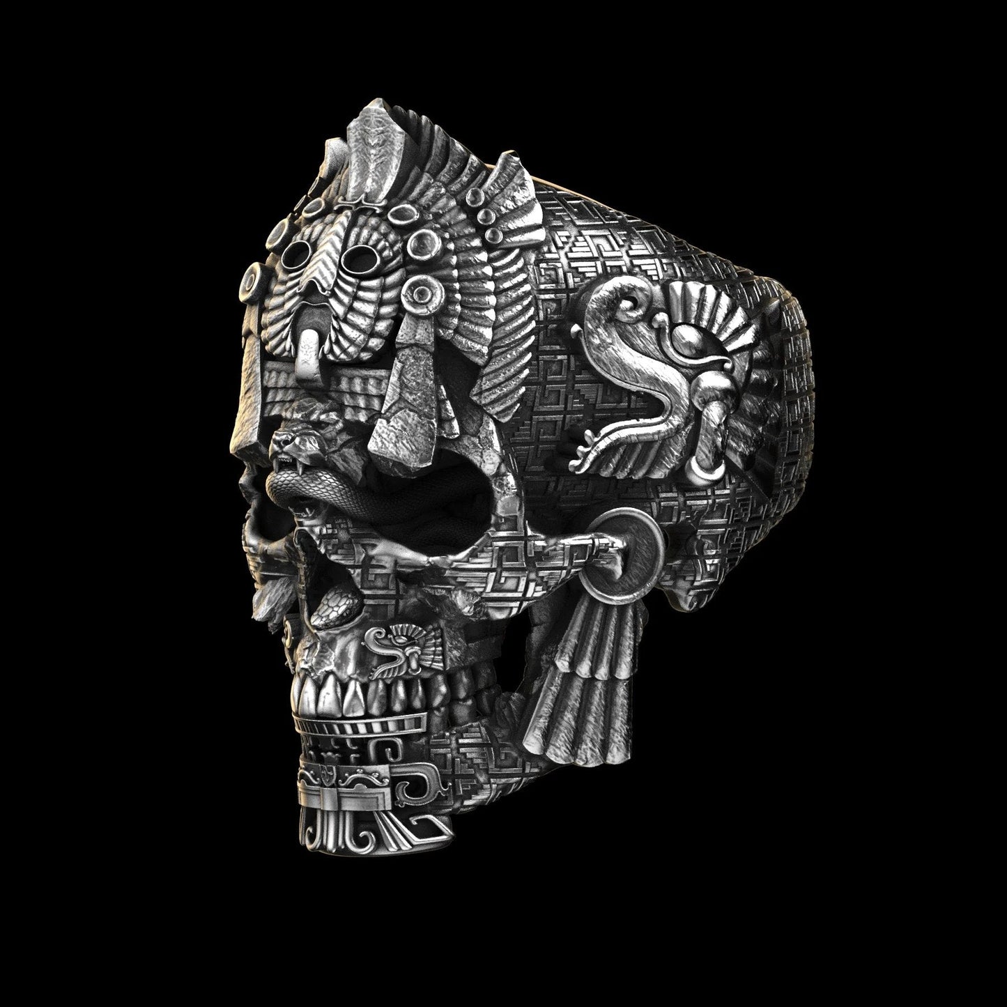 ToteRing™ – Schedelontwerp, handgemaakt van hoogwaardig 925 sterling zilver [50% Korting]