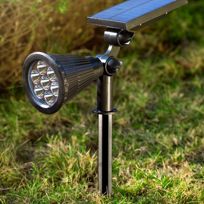 SunFlood – Op zonne-energie aangedreven LED-tuinspot voor gratis buitenverlichting [50% Korting]