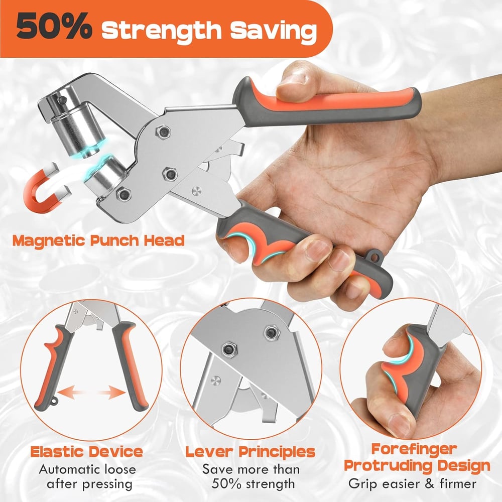 ClipNail™ – Veelzijdig geschikt voor zeilen, leer, gordijnen en tassen [50% Korting]