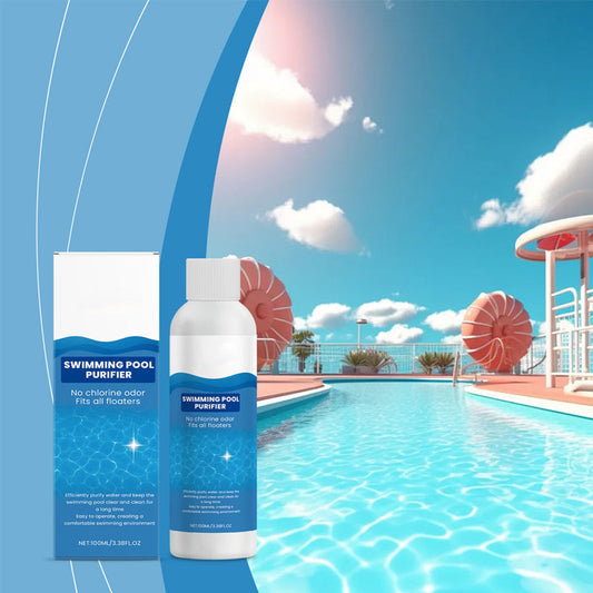 AquaPure – Zwembadreinger voor kristalhelder water binnen minuten [1 + 1 Gratis]