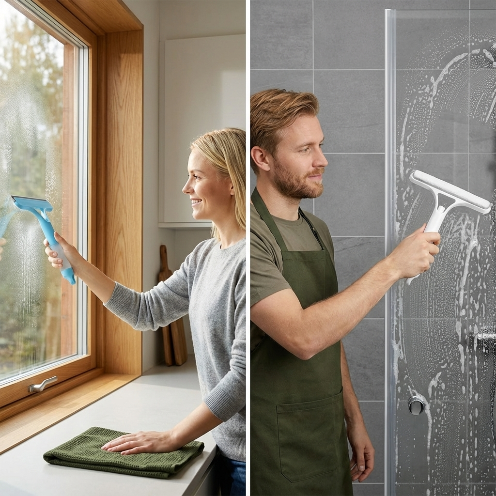 ShineBrush™ – 3-in-1 Ramenreiniger voor Streeploze & Heldere Ramen