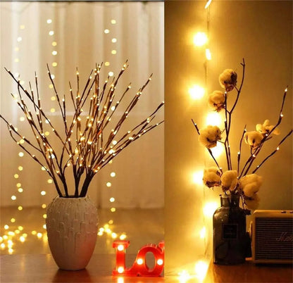 TreeLight™ – LED Takdecoratie Lichtsnoer met 20 Buigzame Takken
