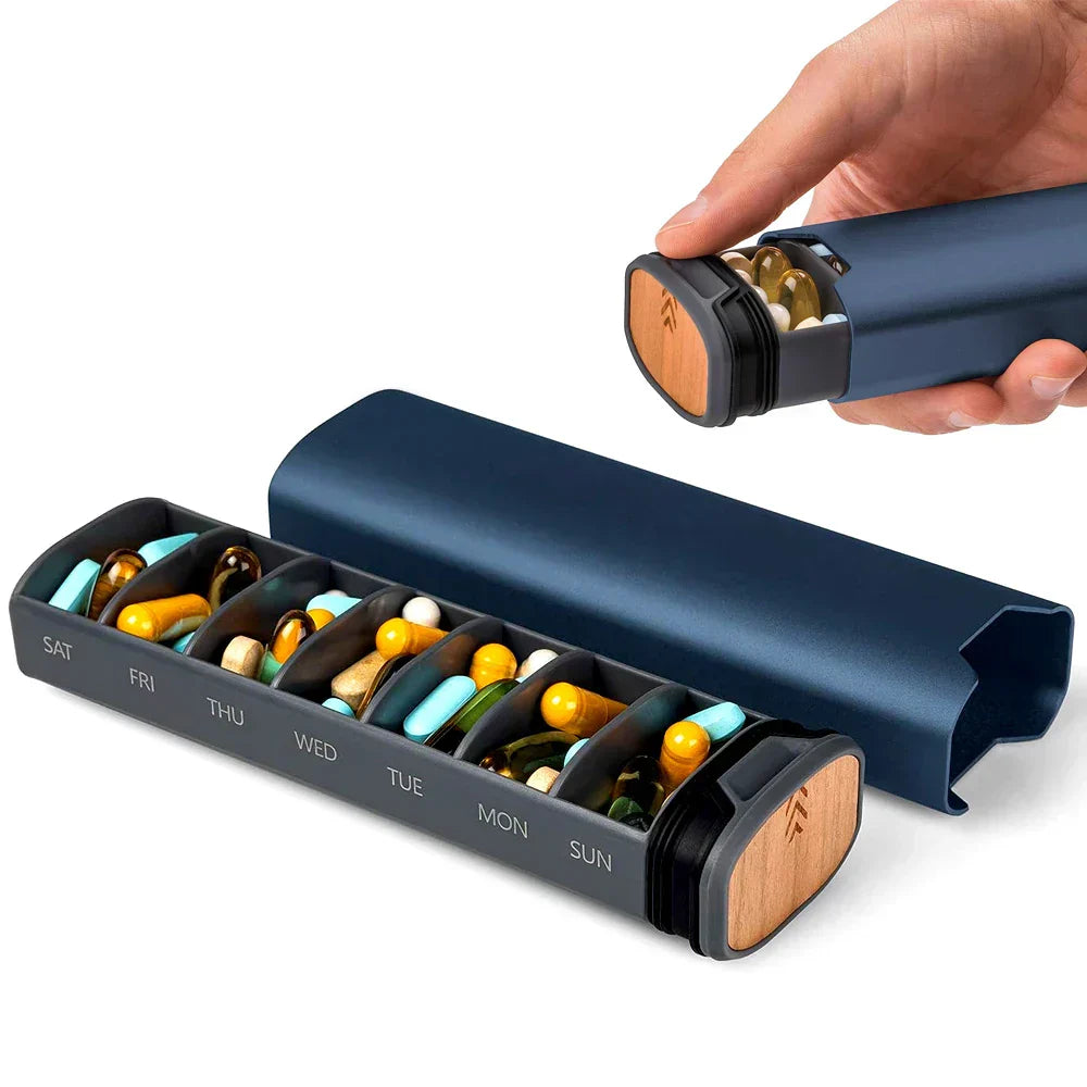 PillPort™ – Jouw slimme weekorganizer voor veilig & gemakkelijk innemen [50% Korting]