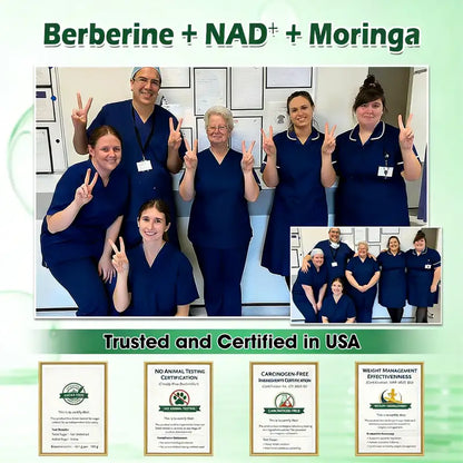 Berberine NAD+™ – 10-in-1 Nano Microneedle Patch voor dagelijks gebruik Resultaten [50% Korting]